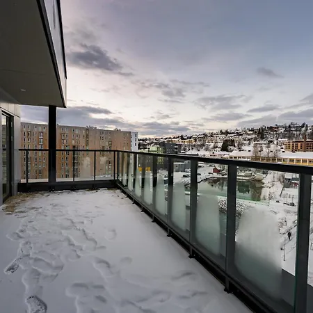 Northern Light Apartments - Nyholmen Luxury Penthouse A Tromso Exterior photo